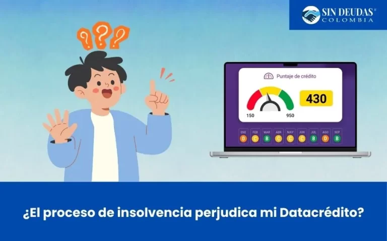 El proceso de insolvencia perjudica mi Datacrédito - Blog Sin Deudas Colombia