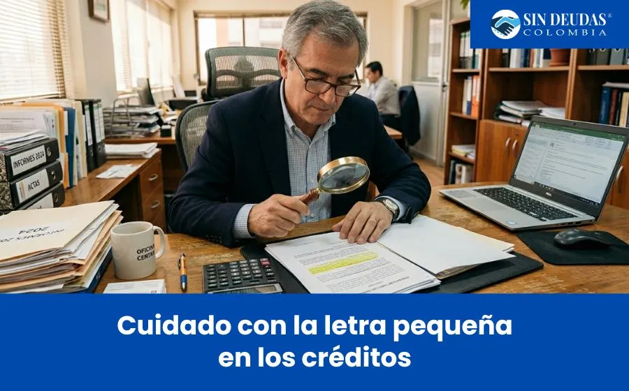 Cuidado con la letra pequeña en los créditos