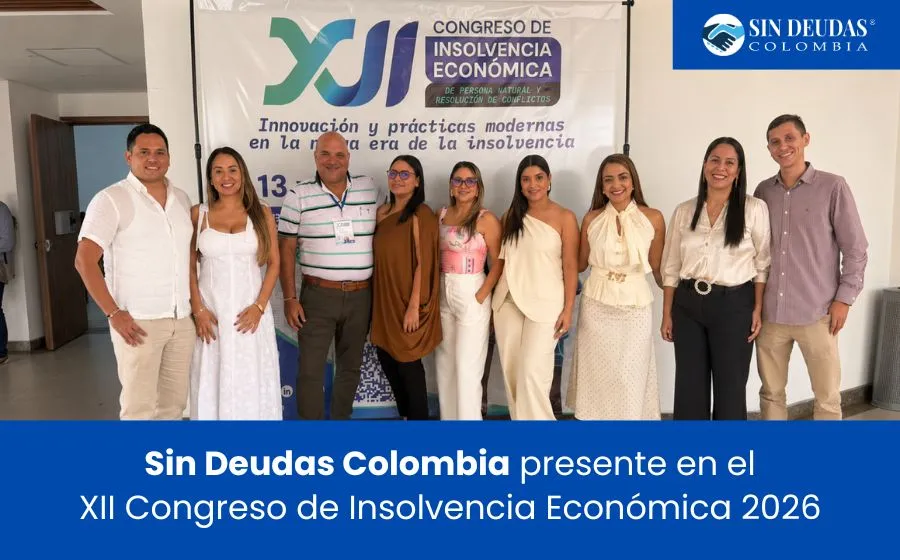 Sin-Deudas-Colombia-presente-en-el-XII-Congreso-de-Insolvencia-Económica-2026